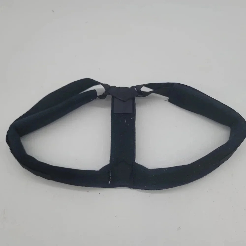 Breg Back Brace Adult One Size Adjustable Over The Shoulder BLACK